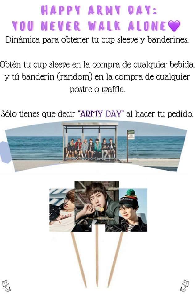 ArmyEnsenada's tweet photo. ¡Festeja con nosotros el día de ARMY! 🎉🎉

¡EVENTO POR RESERVACIÓN! ¡SIN COSTO!

Para mas información del evento entra al link de facebook https://t.co/o6UrghRt2I

➡RESERVACIONES POR INBOX EN LA PAGINA DE FACEBOOK BTS ENSENADA

~ staff BTS ENSENADA🇲🇽💣 https://t.co/fk2GXMwXrg