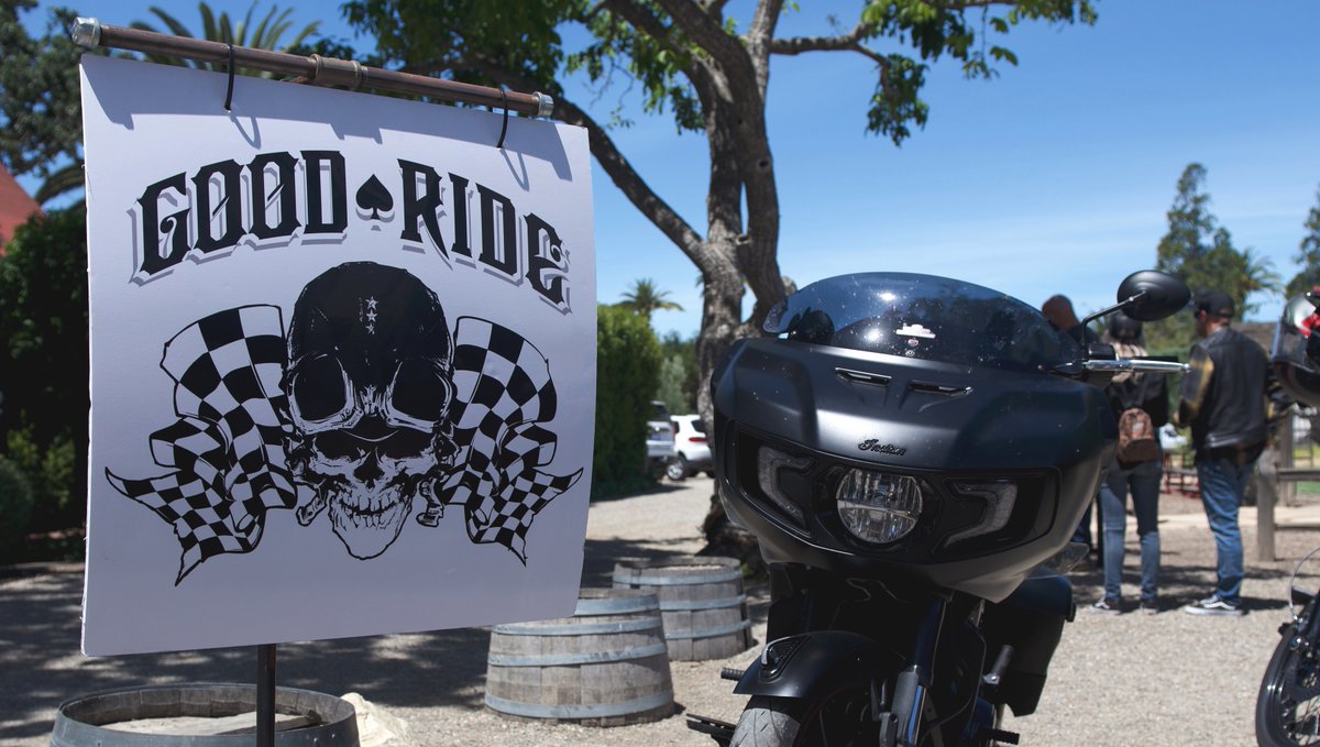 GoodRide's tweet image. Another one of our favorite stops along the Santa Barbara Poker Run. @saarloosandsons thank you so much for having us!🙌🔥