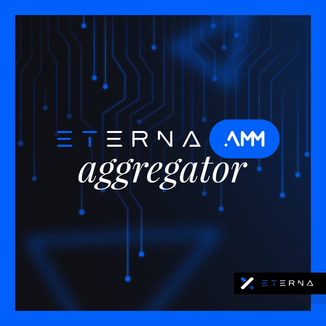 Eterna_Hybrid's tweet photo. Eterna is the first true Hybrid Exchange, that combines CEX with DEX. 

Our innovative white label AMM Aggregator enables full integration of DEX into our CEX, making us a one-stop shop for your crypto trading needs. Join us!

 #cryptotrading #crypto #eterna #shop #BTC #BNB https://t.co/N0As1MtIXX