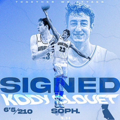 Thank you to USK, Coach Williamson, and my teammates for an unbelievable championship season and for a Business Degree.  I am proud to announce that I have signed with Southeastern Oklahoma University to play for Coach Green and Coach Quinn and pursue my MBA.  #TogetherWeAttack