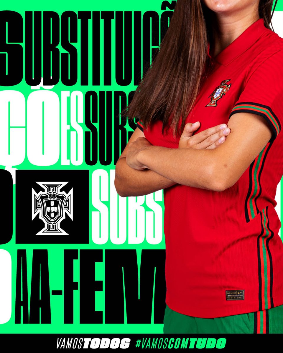 selecaoportugal's tweet photo. 🔁 Substituições!
➡️ Sílvia Rebelo
➡️ Telma Encarnação
⬅️ Kika Nazareth
⬅️ Diana Gomes
#PORAUS | 0-0 | #VamosComTudo https://t.co/cgjKe0cnds