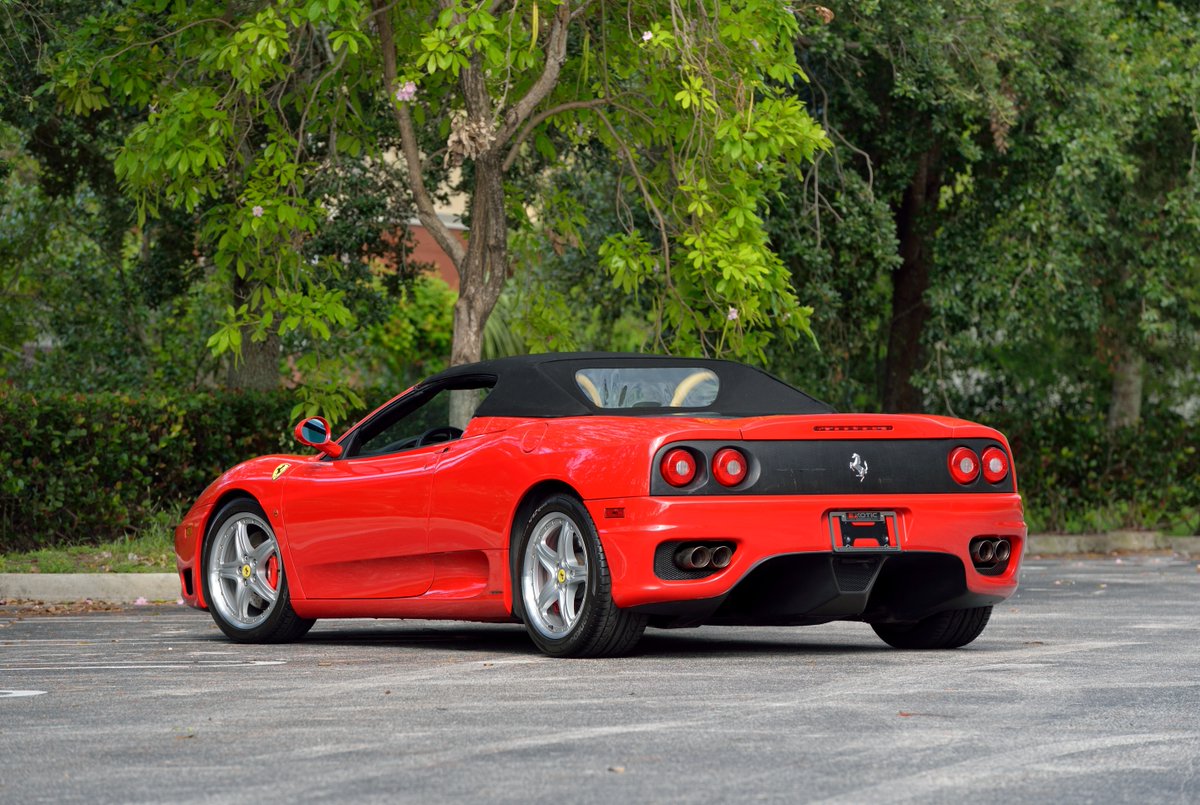 mecum's tweet photo. This will turn heads 😲 

▪️More info &amp; photos: https://t.co/kXQpraiy6X
▪️Register to bid: https://t.co/38rOujtpfN

#Ferrari360Spider #Ferrari #360Spider #Convertible #MecumOrlando #Mecum #MecumAuctions #WhereTheCarsAre https://t.co/gZPxZyEd1r