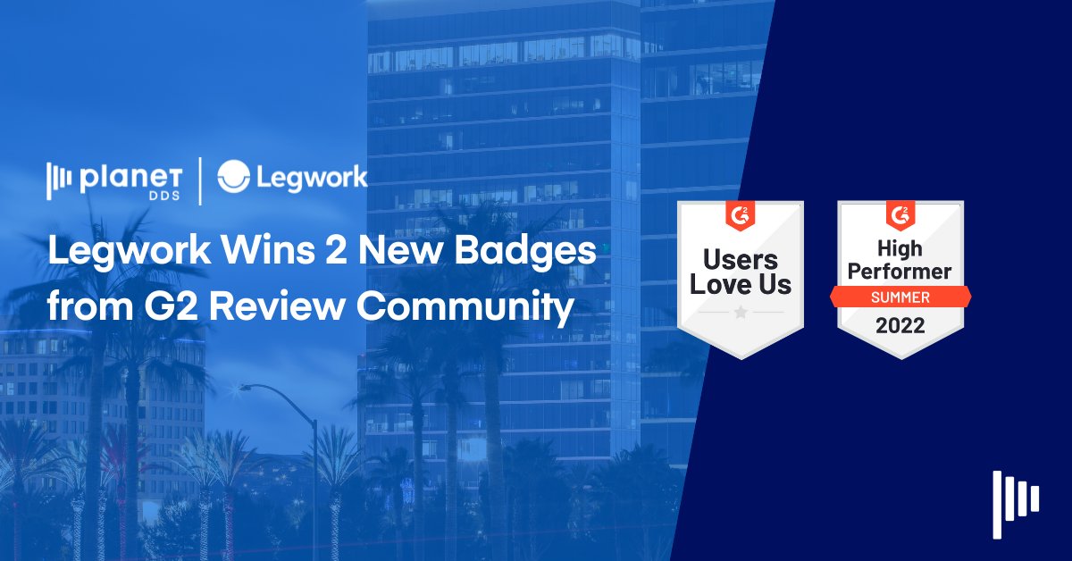 GetLegwork's tweet image. The @G2dotcom users have spoken! We are excited to announce that we have received two new awards this summer and would like to thank the @G2dotcom  community and our customers for their input. See what our users have to say: g2.com/products/legwo…