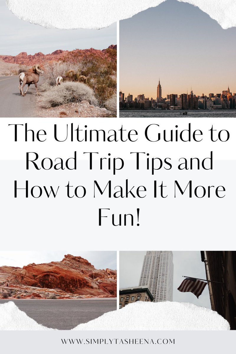 SimplyTasheena's tweet photo. Sharing the Ultimate Guide for Road Trips This Summer #ontheblog
Blog Post: https://t.co/DlbvNHlnIQ
#travelb #Roadtrip #tuesdayvibe #MondayMotivation https://t.co/f6mSFlVWNY