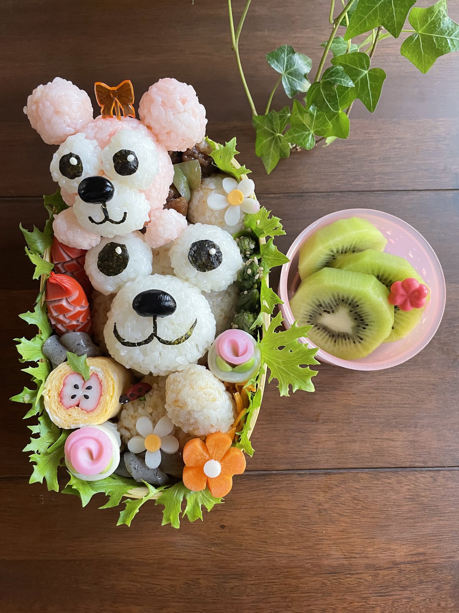 ディズニーキャラ弁 Twitter Search Twitter