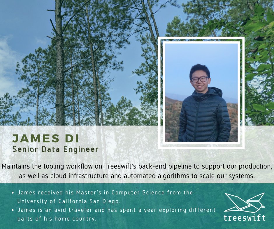 Meet our Senior Data Engineer, James Di! James has greatly improved the speed and efficiency of our data processing systems during his time.

If you would like to crunch data with James, check out our career page: lnkd.in/djc6zgKG.

#data #drones #engineering
