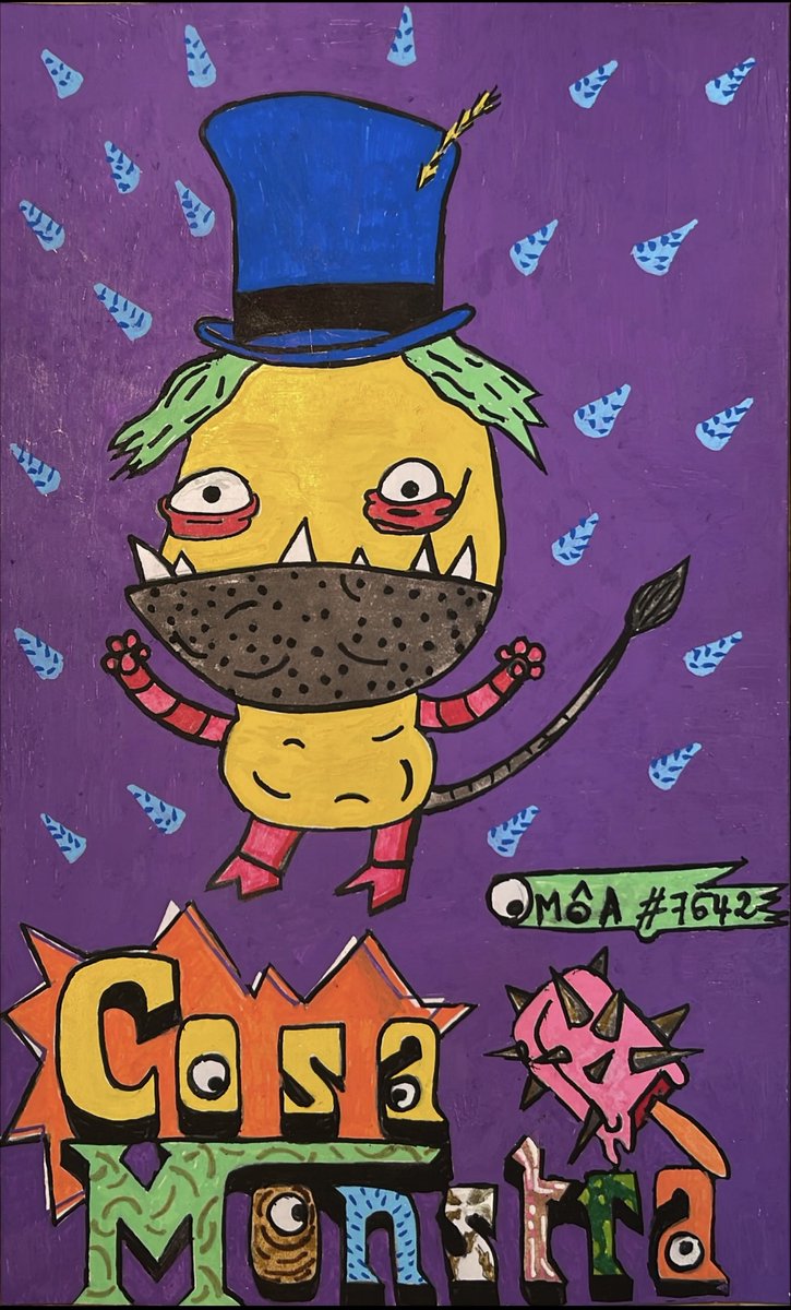 MÔA (ZUKO GANG ) (@selenane1) on Twitter photo A small création, directly inspired by <a href="/GaborCsupo/">Gabor Csupo</a>.
This little monster invited himself at my place.He is as crazy as me.Since he arrived, we have fun together because we understand each other perfectly.He tells me that he is waiting for friends, I can't wait to see them coming. A small création, directly inspired by <a href="/GaborCsupo/">Gabor Csupo</a>.
This little monster invited himself at my place.He is as crazy as me.Since he arrived, we have fun together because we understand each other perfectly.He tells me that he is waiting for friends, I can't wait to see them coming.