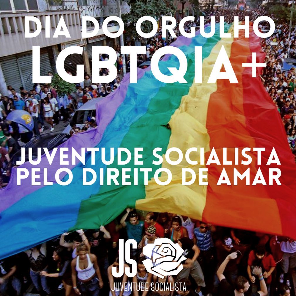 jspdtpa's tweet photo. Dia do Orgulho LGBTQIA+ 🌈

Que o respeito ao amor possa ser tão especial quanto essa data. Todos temos direito de amar quem quisermos. Amar não pode ser um privilégio +

#JSPDT #PDT #Pará #Belém #DiaDoOrgulhoLGBTQIA+ 🏳️‍🌈 https://t.co/oJjh1JNuJu