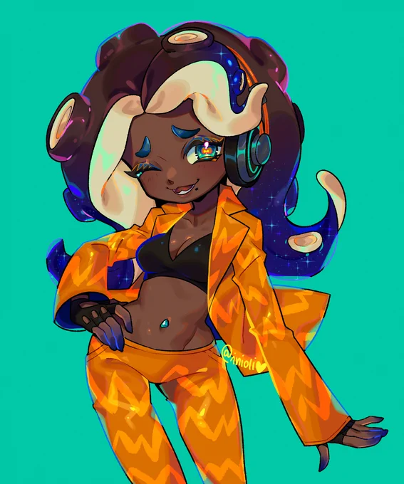 🧡🐙💙
#splatoon 