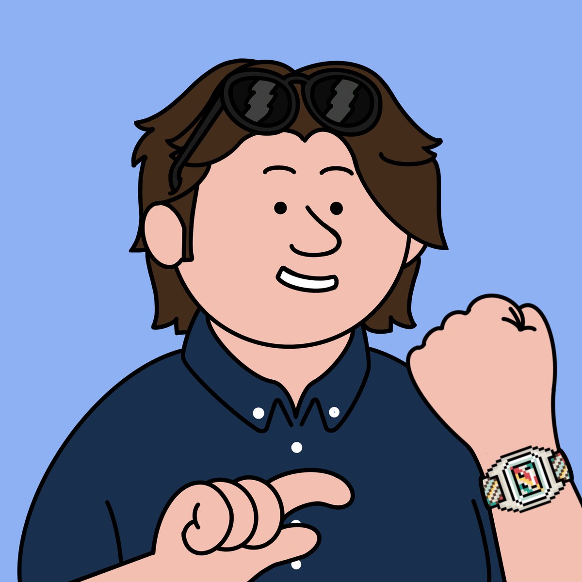 Must be delirious from the ‘VID because I made another <a href="/DadnessNFT/">Dads</a> PFP for my man <a href="/9ism_/">9ism ⌐◨-◨ 🍌</a> from <a href="/TheDigitiks/">Digitiks</a> 

Shop is closed…mostly