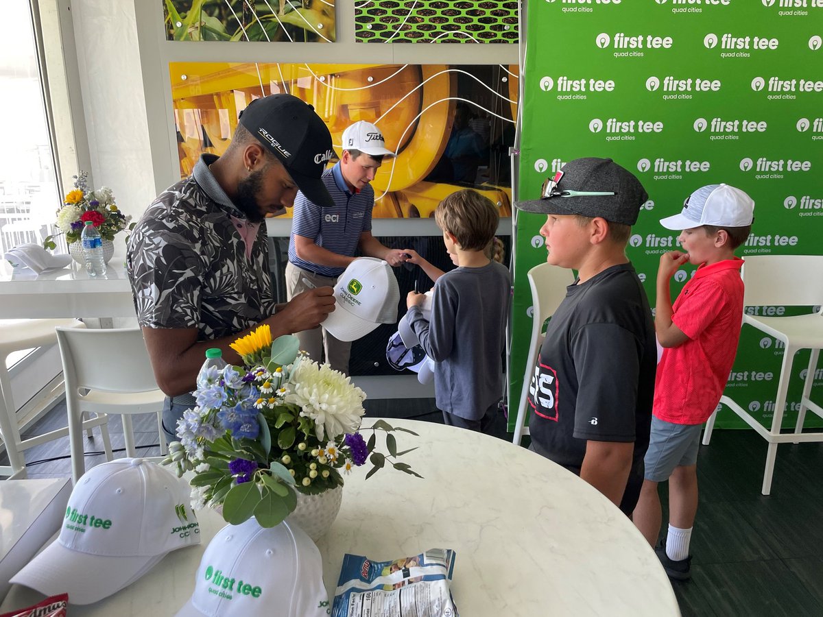 First Tee (@firsttee) on Twitter photo Thank you Quinn Riley for being a model of hard work and confidence to our youth! <a href="/JohnDeere/">John Deere USA</a> <a href="/FTTriangle/">@FirstTeeTriangle</a> <a href="/TheFirstTeeQC/">The First Tee QC</a>
#BuildingGameChangers Thank you Quinn Riley for being a model of hard work and confidence to our youth! <a href="/JohnDeere/">John Deere USA</a> <a href="/FTTriangle/">@FirstTeeTriangle</a> <a href="/TheFirstTeeQC/">The First Tee QC</a>
#BuildingGameChangers