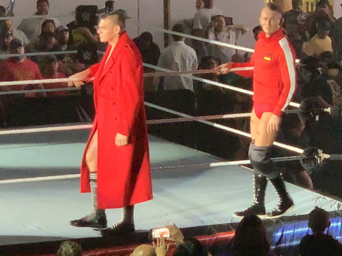 KenBucknerShow's tweet image. #WWEAbilene
#derRingGeneral