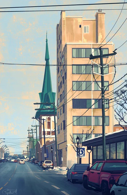 Cities in Procreate 🎨 