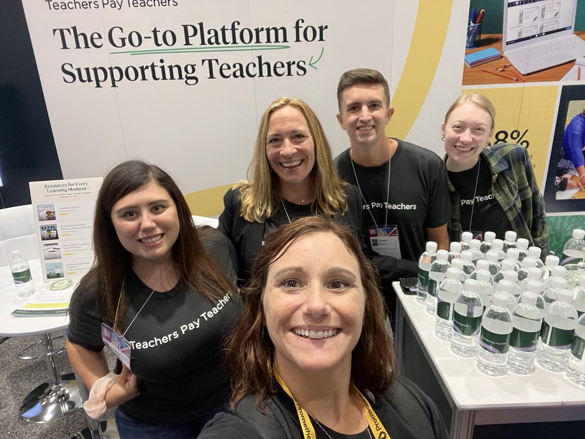 ChelseaDrury4's tweet photo. Found @TpT_Official at @iste #divideNconquer #ISTELive https://t.co/IyUgIi6Qx7