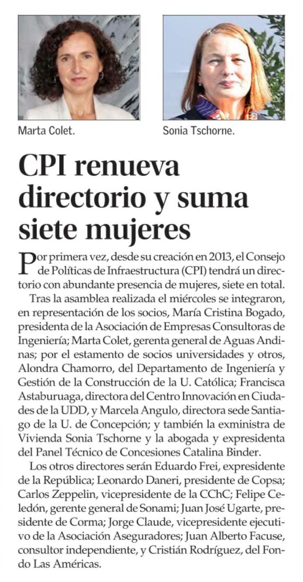 IngConstrucUC's tweet photo. Felicitaciones a la destacada Académica Alondra Chamorro por este nombramiento 👏👏👏👏 #IngeniriaUC https://t.co/rPZInIjtgN