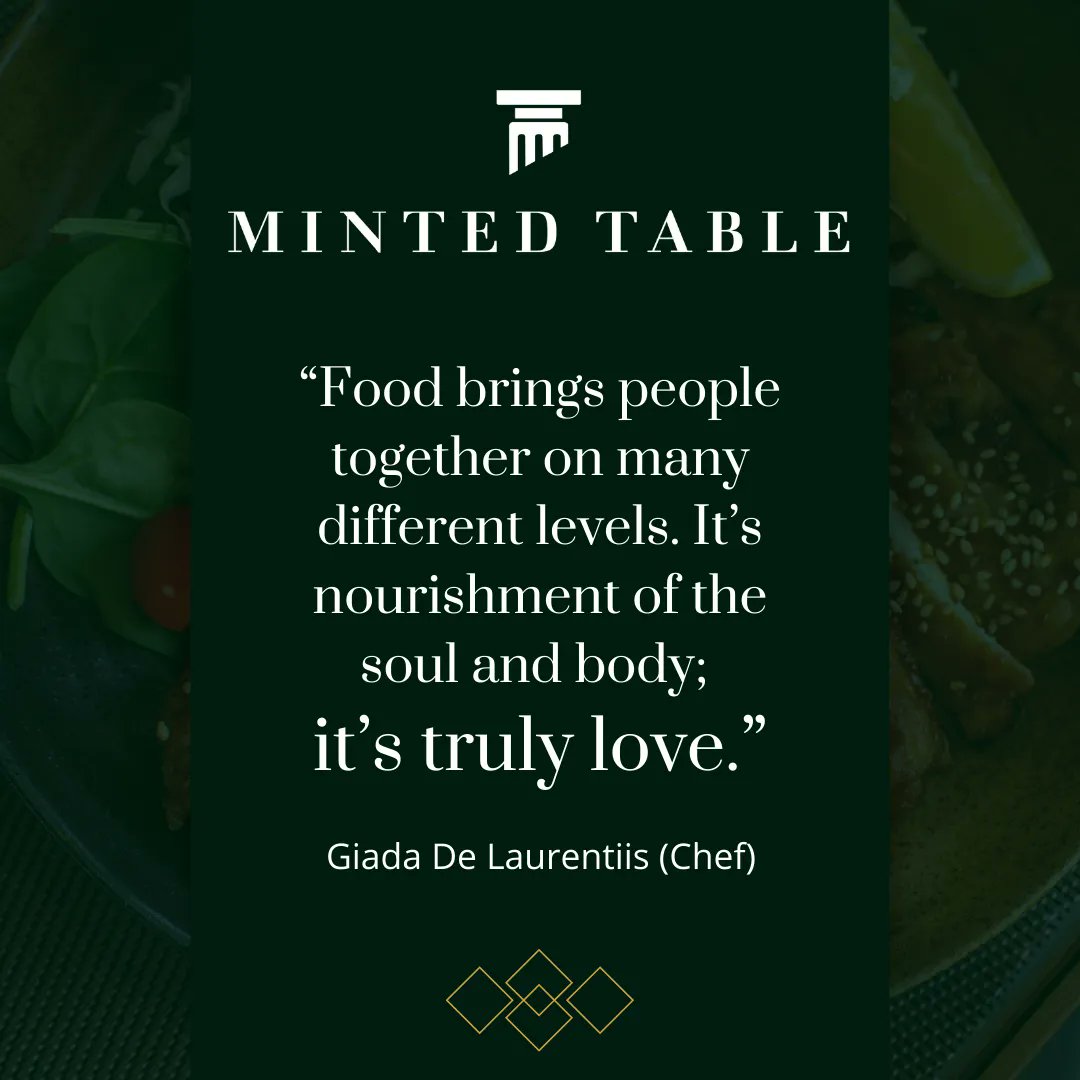 MintedTable's tweet image. We concur…

#MintedTable #nft #nftartist #restaurant #finedining #theartofplating #gastronomy #michelinstar #gastroart #michelin #gourmetartistry #culinary #chef #cuisine #foodart #gourmet #foodie #mintedtablenomad