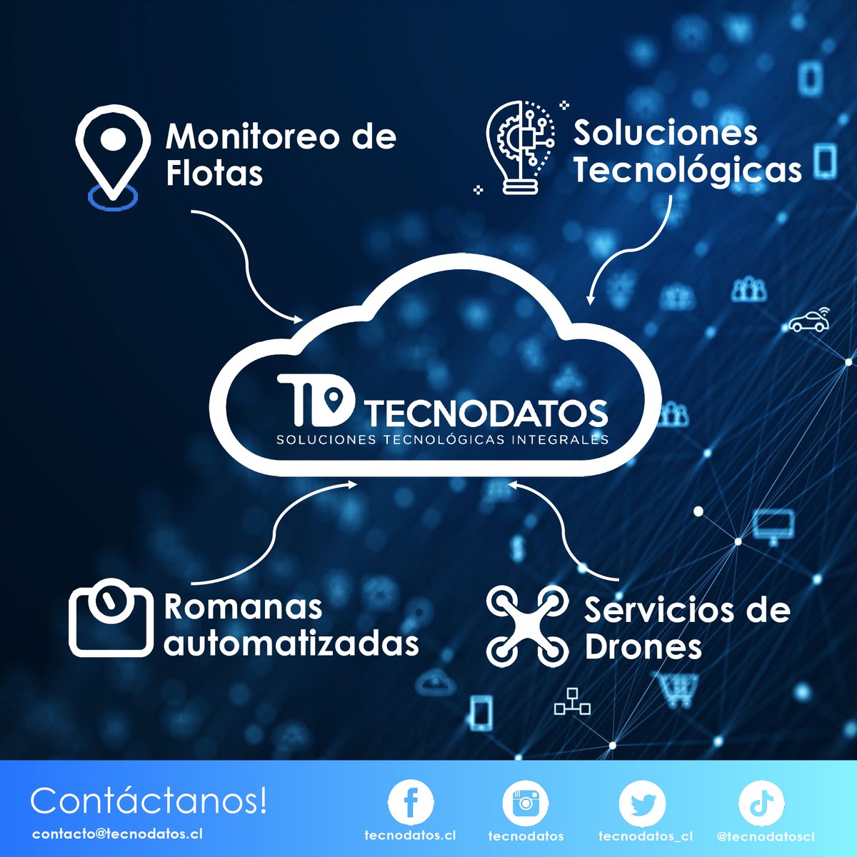 Habías escuchado sobre <a href="/tecnodatos_cl/">Tecnodatos</a>? 🤔 

📌 Desde Traiguén, en La Araucanía, se han posicionado como líderes en cuanto a soluciones tecnológicas y agroindustria 🌾 

GPS, drones y romanas son tan solo algunos de sus productos! Descubre más en tecnodatos.cl

#AD