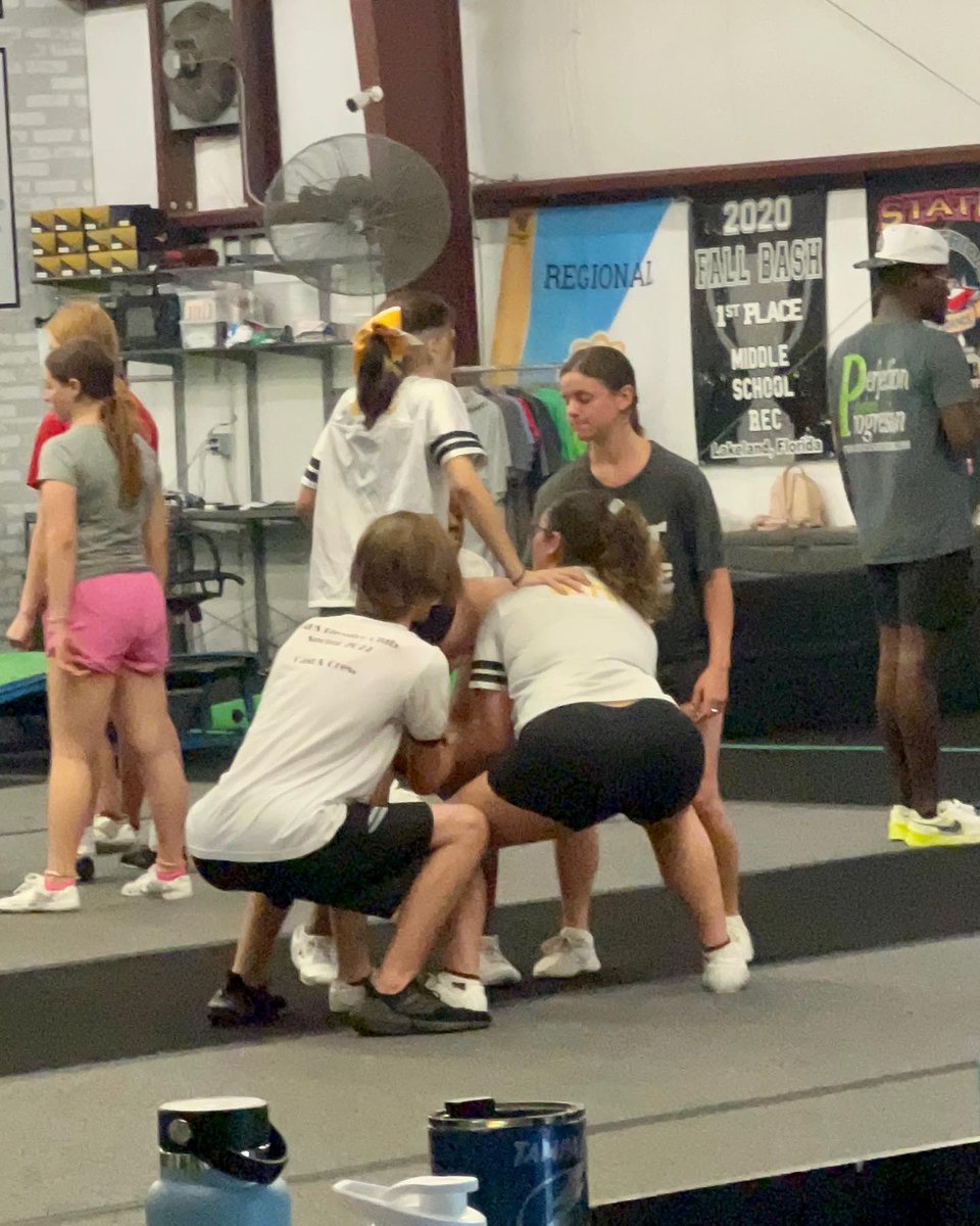 Jolene_Mom_Four's tweet photo. @MiddletonCheer has been working hard over the summer with some stunting lessons by the fantastic Coach Brooke of #StuntnTumble &amp; alumni of @USFCoedCheer.The group looks forward to their lessons with Brooke. #coedcheer #middletonhighschool #tigerpride #tigerproud https://t.co/UWgSeyFVpM
