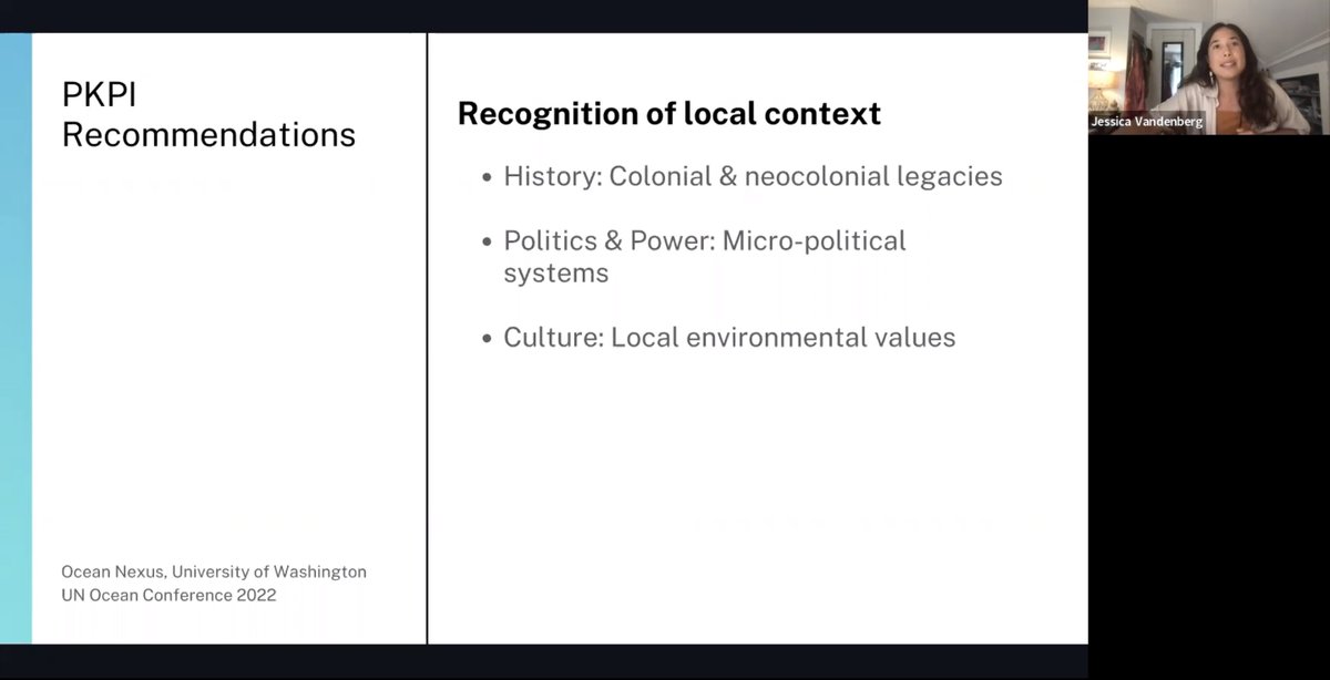 Ocean Nexus (@ocean_nexus) on Twitter photo <a href="/jess_vandenberg/">Jessica Vandenberg</a> shares her research on coral reef restoration in Indonesia:
"Context matters. Local histories, politics, and culture shape outcomes of restoration engagement, and should be integrated into the design and implementation of projects to ensure equitable outcomes." <a href="/jess_vandenberg/">Jessica Vandenberg</a> shares her research on coral reef restoration in Indonesia:
"Context matters. Local histories, politics, and culture shape outcomes of restoration engagement, and should be integrated into the design and implementation of projects to ensure equitable outcomes."