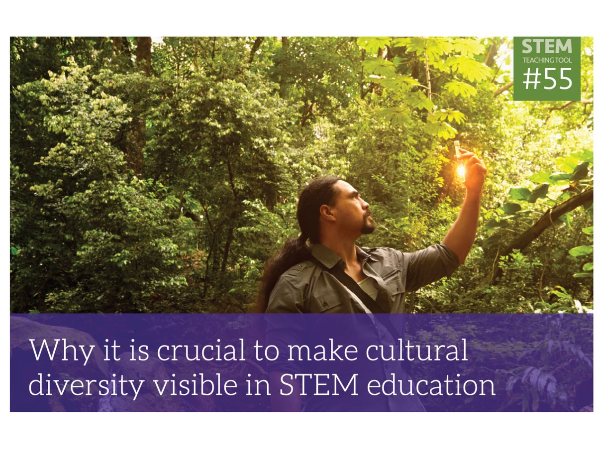 Whose interests are being served by the images of STEM endeavors found in instruction?
stemteachingtools.org/brief/55

#SciEd, #ScienceEd #STEMed, #NGSS #NGSSchat