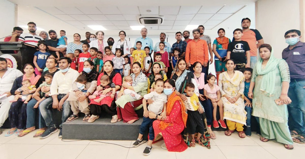 Post Graduate Institute of Child Health, Noida (@pgichildhealth) on Twitter photo "HLA Typing" camp for more than 20 Thalassaemia patients and their families at PGICH. <a href="/IasAlok/">Alok Kumar 🇮🇳</a> <a href="/as29762/">Ajai Singh</a> <a href="/ChiefSecyUP/">S.P. Goyal, Chief Secretary, GoUP</a> <a href="/brajeshpathakup/">Brajesh Pathak</a> <a href="/myogioffice/">Yogi Adityanath Office</a> <a href="/myogiadityanath/">Yogi Adityanath</a> <a href="/kgmu_medical/">KING GEORGE MEDICAL UNIVERSITY, LUCKNOW, UP, INDIA</a> <a href="/nr_pedhemonc/">Nita Radhakrishnan</a> <a href="/mededuup/">Medical Education UP</a> <a href="/UPGovt/">Government of UP</a> <a href="/iaplucknow/">IAP Lucknow</a> <a href="/thalindia/">Thalassemics India</a> <a href="/pagthals/">Thalassemia Patients Advocacy Group</a> <a href="/arorasatyam12/">Satyam Arora MD | CABP</a> "HLA Typing" camp for more than 20 Thalassaemia patients and their families at PGICH. <a href="/IasAlok/">Alok Kumar 🇮🇳</a> <a href="/as29762/">Ajai Singh</a> <a href="/ChiefSecyUP/">S.P. Goyal, Chief Secretary, GoUP</a> <a href="/brajeshpathakup/">Brajesh Pathak</a> <a href="/myogioffice/">Yogi Adityanath Office</a> <a href="/myogiadityanath/">Yogi Adityanath</a> <a href="/kgmu_medical/">KING GEORGE MEDICAL UNIVERSITY, LUCKNOW, UP, INDIA</a> <a href="/nr_pedhemonc/">Nita Radhakrishnan</a> <a href="/mededuup/">Medical Education UP</a> <a href="/UPGovt/">Government of UP</a> <a href="/iaplucknow/">IAP Lucknow</a> <a href="/thalindia/">Thalassemics India</a> <a href="/pagthals/">Thalassemia Patients Advocacy Group</a> <a href="/arorasatyam12/">Satyam Arora MD | CABP</a>
