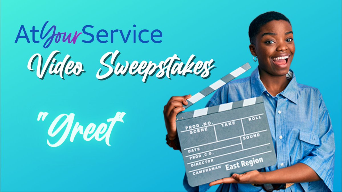 Retail_Markets's tweet photo. Do you have a great GREET you would like to share? ☑️ 

Do you like competition, prizes, &amp; a little lime light? ☑️

If you have said yes to any of the above,  submit your BEST or WORST Greet 👋 video today thru 7/3 for a shot at a prize! 

CCKM #35996 for details! #AYSWeek https://t.co/QuV8WHnRjY