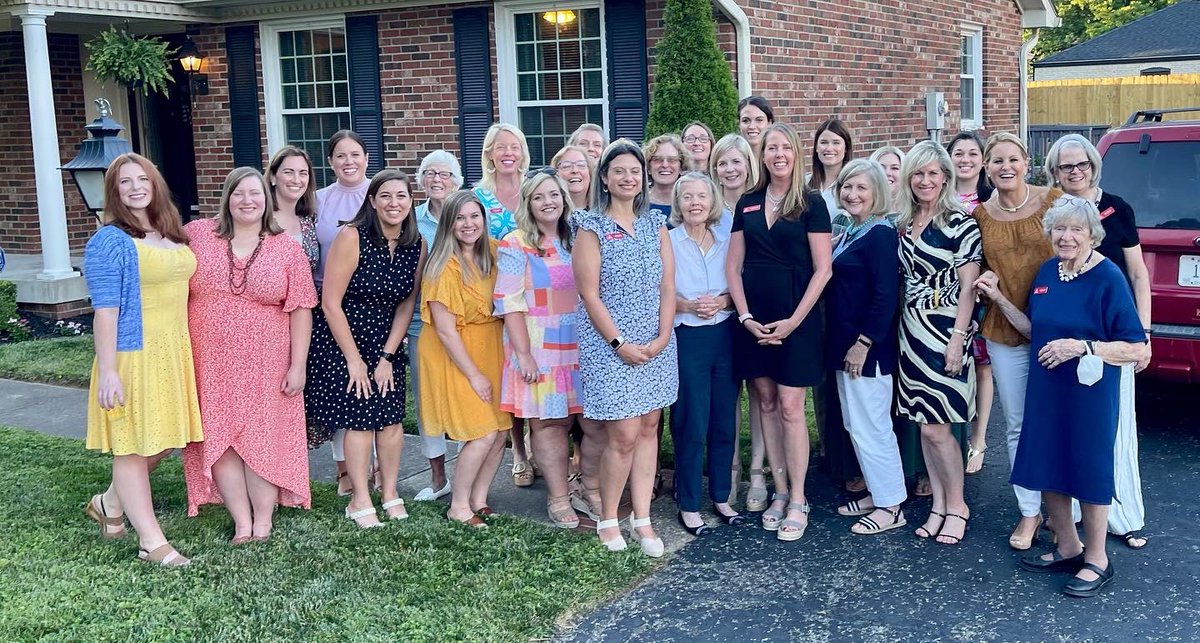 The <a href="/JLLouisville/">Junior League Lville</a> has a wonderful tradition of welcoming the incoming President Elect. Tonight we celebrated Sarah Wunderlin as she embarks on the adventure to be our next President. #iamjll #JLBetterTogether #LeadLou