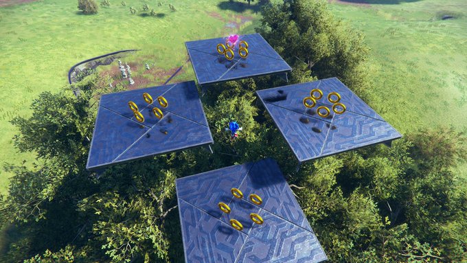 Take a look at these new #SonicFrontiers screengrabs.  #SonicNews 