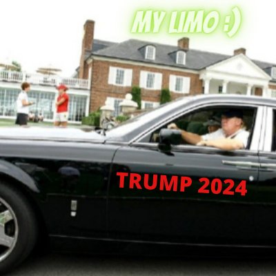 How stupid has our society become, that we believe #bigdon took a presidential limo. 
#cmonman!! Hahaha