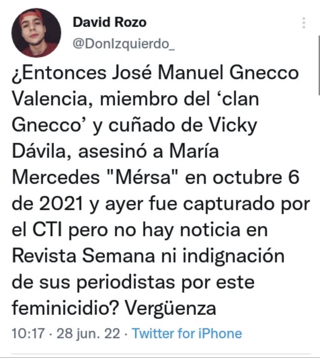 un_cronopio_max's tweet photo. @RendonPaisa @VickyDavilaH Línea ética ..... Si. Si .... A ja!

Hay SUCESOS que deberían INDIGNARTE señora DAVILA .... O en su DEFECTO ser columna TUYA 👇🏼

( por aquello del PROFESIONALISMO)🤷🏻‍♀️ https://t.co/DWJdQxDyAB