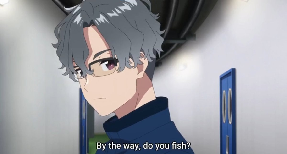 Today's water-themed character is Eiji Higa in The Aquatope on White Sand! He is a fish breeder at the Tingaara Aquarium!