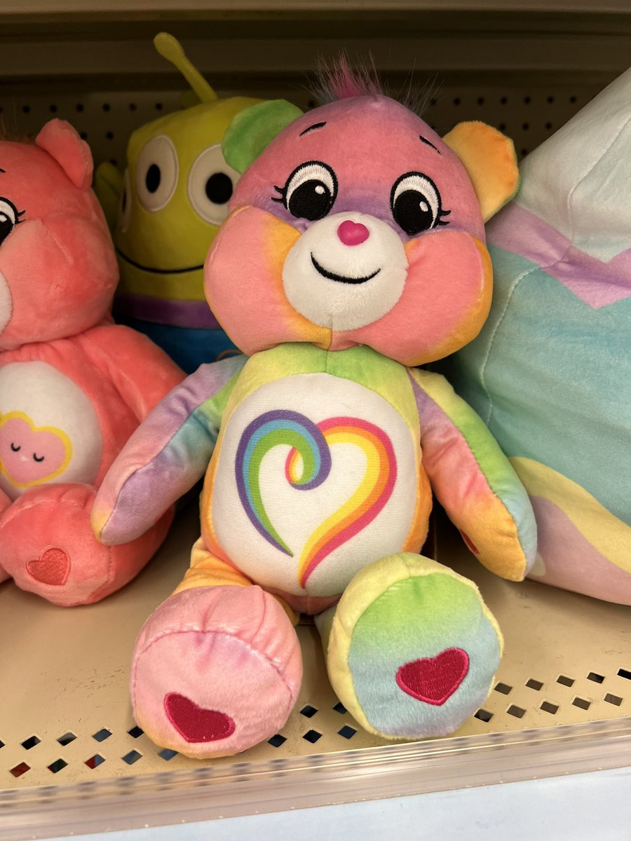 LCTemple916's tweet photo. I don’t remember this one from growing up, but I’m here for it!! Togetherness Bear #Pride #inittogether #CareBears #loveislove https://t.co/BC5QdtWNUG