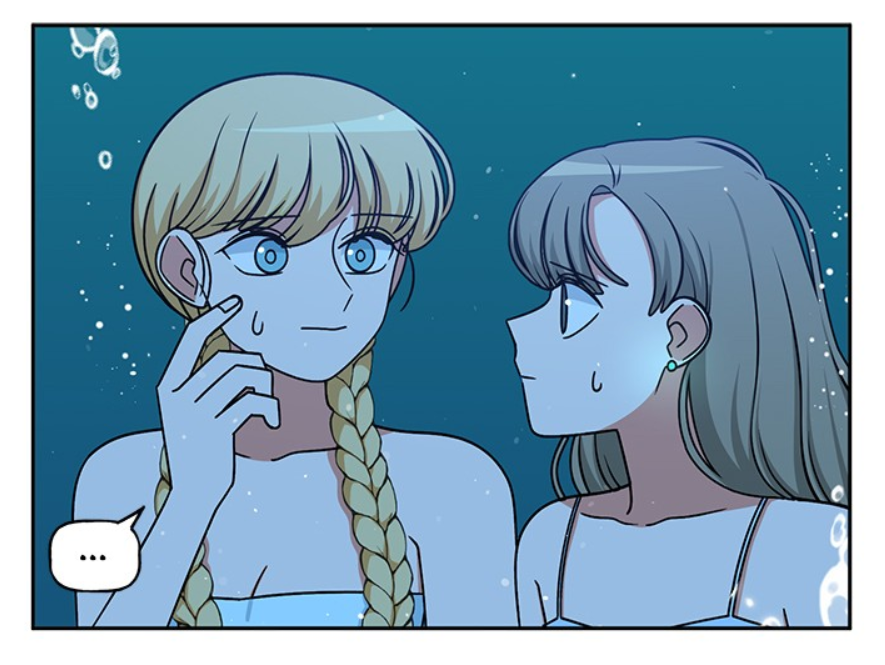 Today's water-themed character is Nuri in Swimming Lessons for a Mermaid!