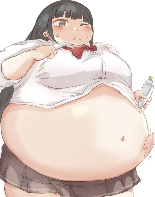 にくのひ絵。…飲み過ぎィ!🧋 