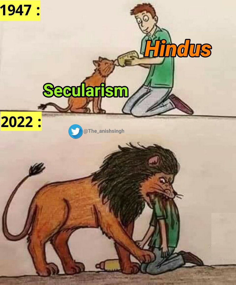 To all the liberals and seculars: The 
murder of Kanhaiya Lal is happened in India and not in any Islamic State.

Secularism is the biggest fraud with Hindus since freedom!

#UdaipurHorror 
#JusticeForKanhaiyaLal