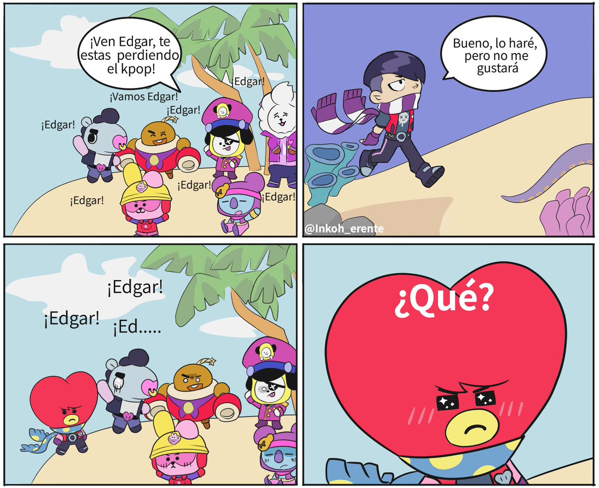 Inkoh_erente's tweet photo. Primer intento de tira
#BrawlStars  #BT21  #DeepSeaBrawl https://t.co/jcwFdFPOfX