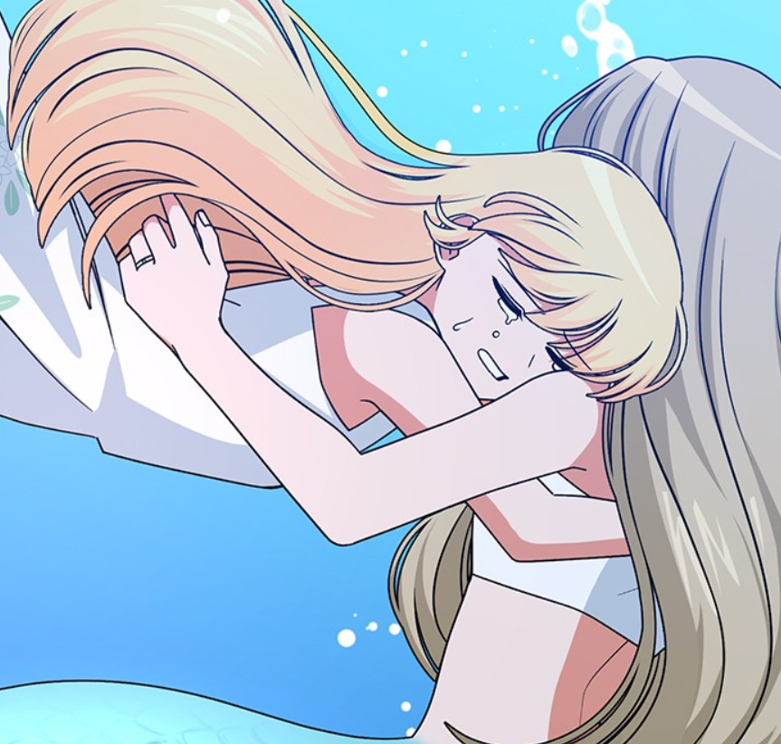 WaterCharaDaily's tweet photo. Today's water-themed character is Choa's mom in Swimming Lessons for a Mermaid! https://t.co/BbYvQI8sSp