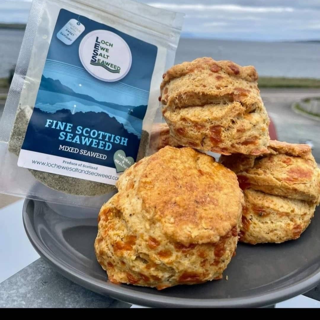 Gairloch Museum have a beautiful cafe and look what they are putting in their Cheese Scones 😋