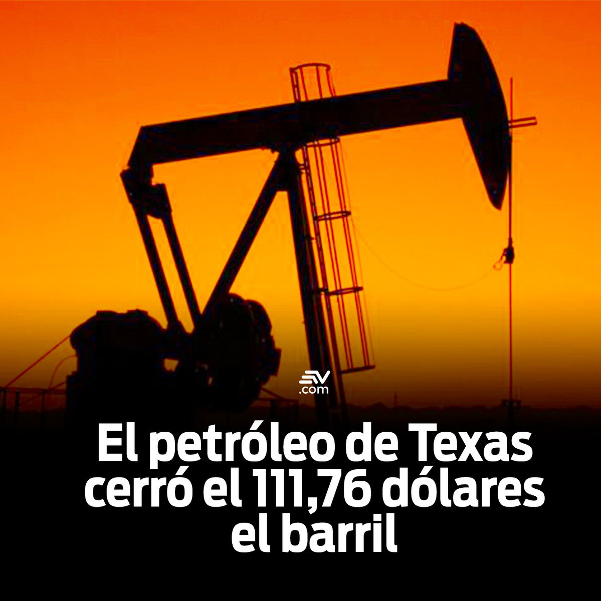 EcuavisaInforma's tweet photo. 🛢 El precio del petróleo intermedio de Texas -referencial para Ecuador- subió este martes 28 de junio del 2022 un 2% y cerró en $111,76 💸, su nivel más alto desde mediados de junio.

Más información ➡ https://t.co/SfUev2OBha https://t.co/qRQbY7bKBw
