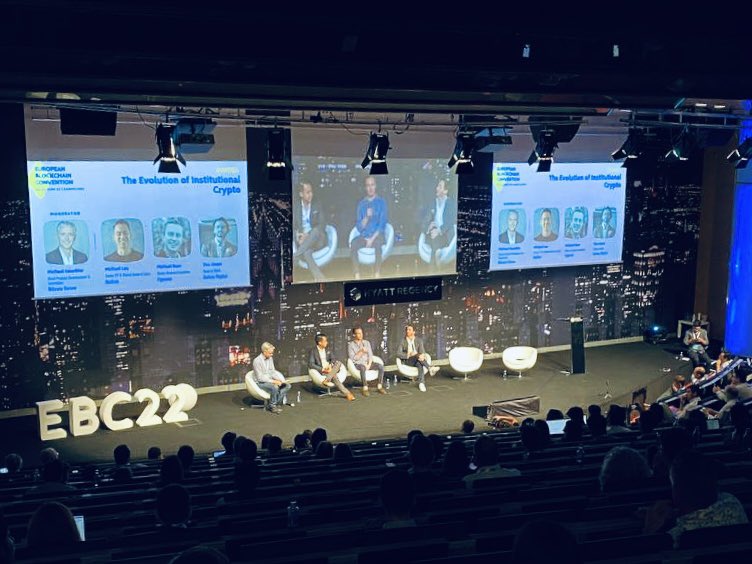 D-ETF‘s advisor @PerelloLaurent is a speaker at the European Blockchain Convention 2022! Our core team is also attending the conference, let’s meet and connect! #EBC22 

Bear markets are the best time to build! #cryptoETF $DETF