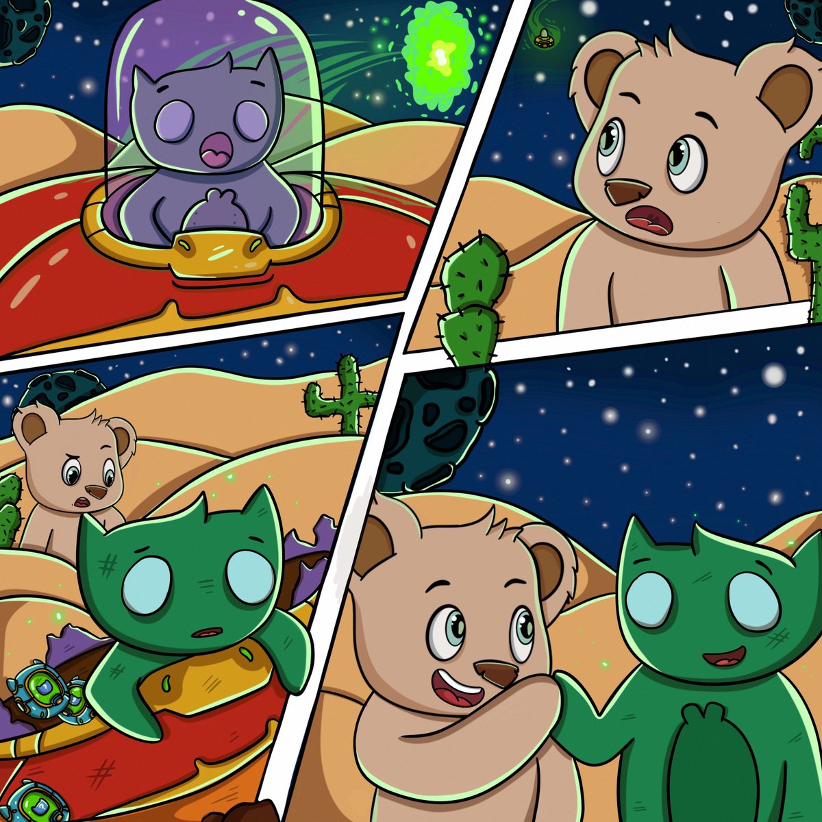 Can the metabear help boo get back home !? 🖖

🎟️x10 WL spots for SpaceBoos!

To enter:
✅ Follow @MetaBearss &amp; <a href="/SpacebooNFT/">Space Boo</a>
✅Like/RT + Tag friends!
✅Join discord.gg/metabears

⏳ 48 HOURS