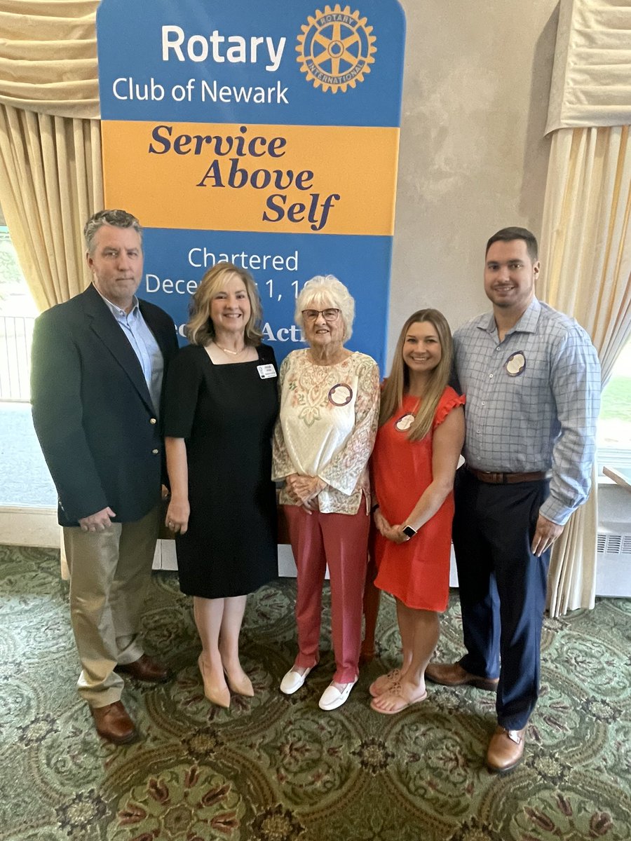 Newark Rotary Club tweet media