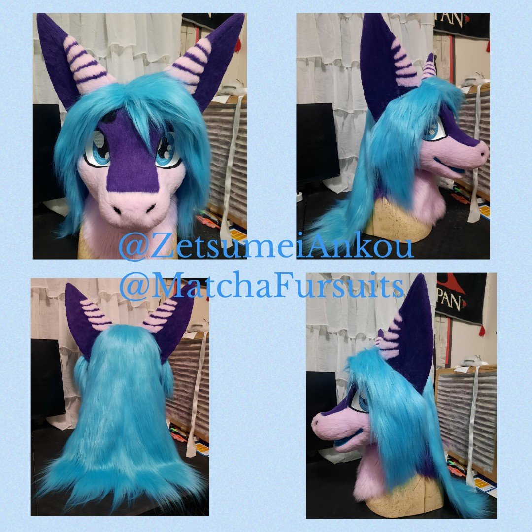 🦈 Here's the shark's finished head!
#MatchaFursuits #kemonofursuit #kemono #furry #furries #furryfandom #furrycommission #fursuitmaker #fursuit #fursuits #fursuithead #fauxfur