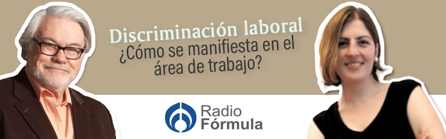 thebostoncenter's tweet photo. Nuestra presidenta @andrefoncerrada platicó con @ruizhealy de grupo @Radio_Formula al respecto de un problema que necesita ser visibilizado: la #discriminación y #violencialaboral en las #empresas. Te invitamos a ver a la entrevista👉🏻 https://t.co/rxIjwSLPXl https://t.co/TN0RmaEmKN