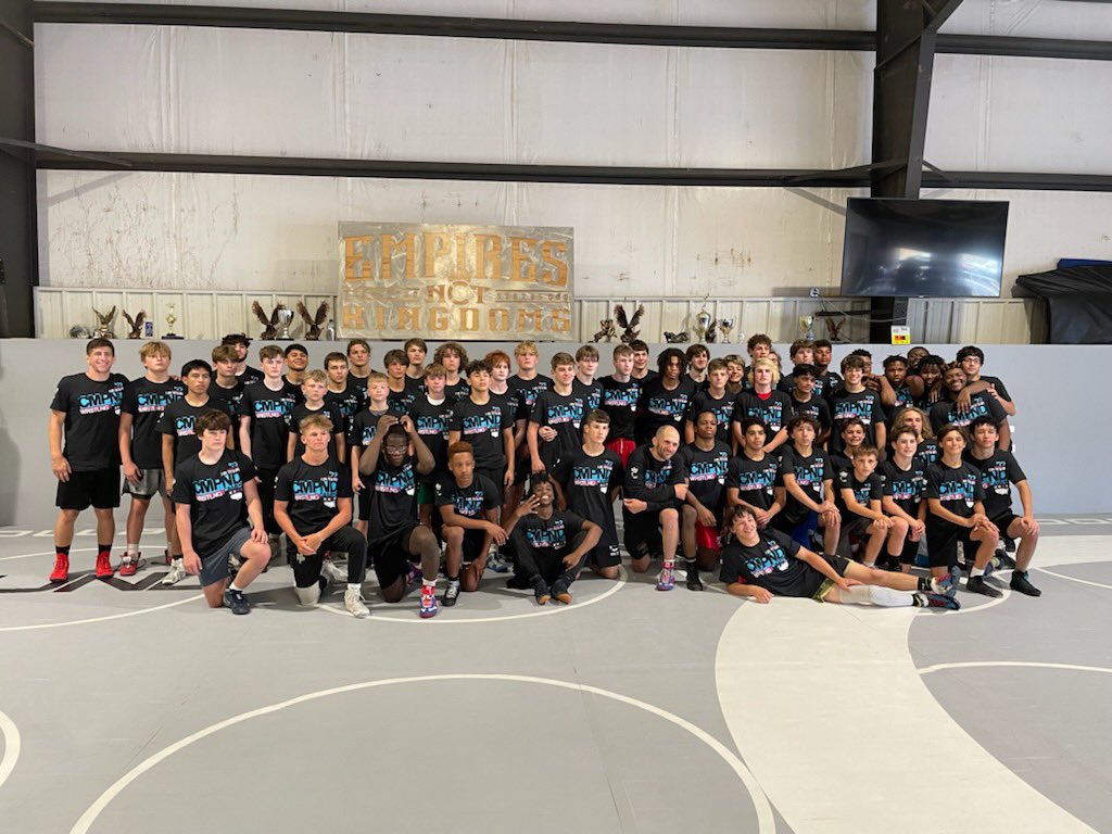 INSANE SQUAD Day 1 of the <a href="/roper165/">Lee Roper</a> Intensive Camp <a href="/Compoundwrestle/">Compound Wrestling</a> today! #WORKONTOPOFWORK