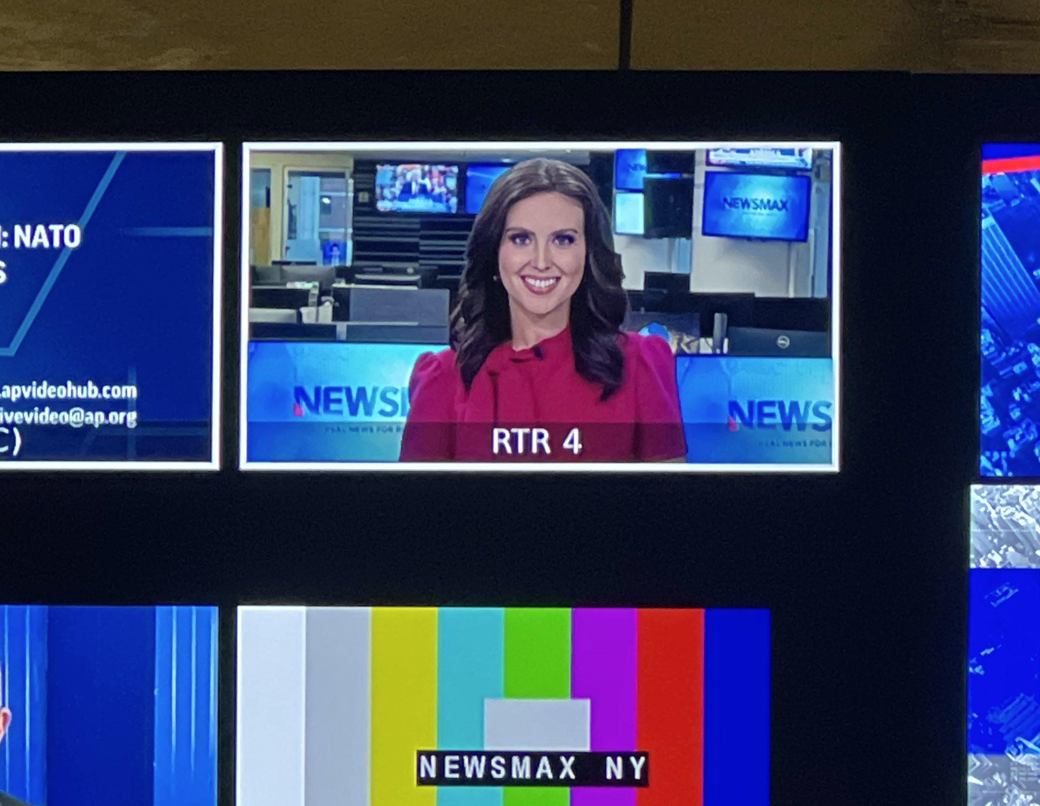 Emma Rechenberg on Twitter "Reporting from the newsmax Election Desk
