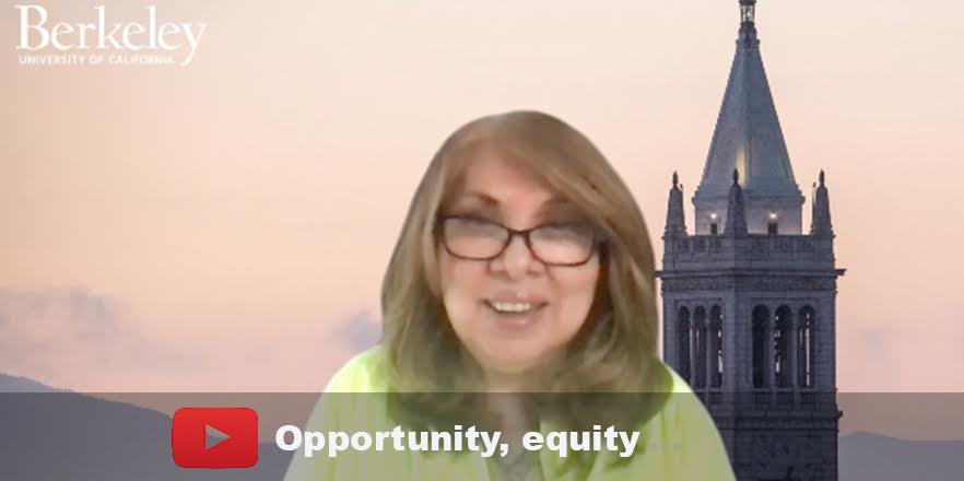 "What an opportunity it has been, not just to retool at the edges, but to do a hard reset and to reimagine what a public school of education could be...[to] ensure equity, excellence + opportunity for all." —BSE Assoc. Dean <a href="/krisgu/">kris gutierrez #equitybydesign</a> on our new name + moment youtube.com/watch?v=ENBAAZ…