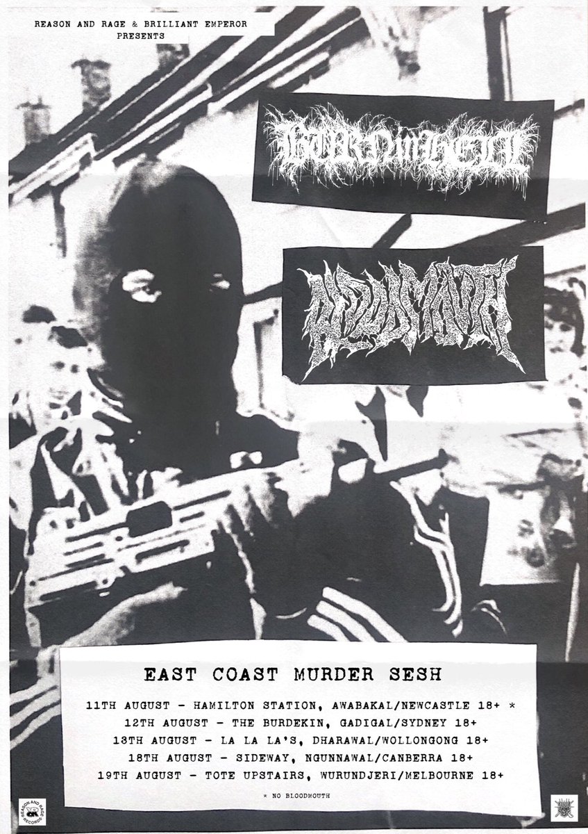 We’re going on tour you cucks