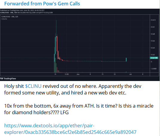 ClassicLunaInu's tweet photo. First of many callers who will recall this reversal of the year👀 Marketing is already kicking!

$Clinu #Eth #ethereum #erc20 #erc https://t.co/qWDtUfOQBQ