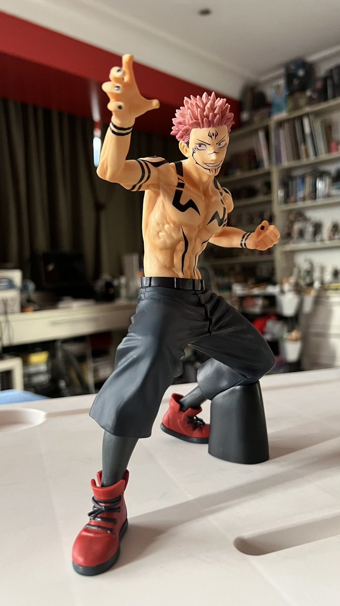 dysayu's tweet photo. King of Curses
Sukuna Maximatic Figure
Finally got my hands on this big boi! 🥵😍❤️
#sukuna #ryomensukuna #jujutsukaisen #jjk #animefigure #staticfigure #bandaispirits #maximaticsukuna #maximatic https://t.co/l6Cn2VGuaC